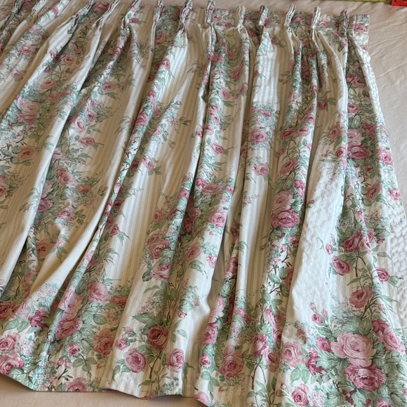 Other - Vintage Ralph Lauren 62 Inch Pleated Curtain Panel